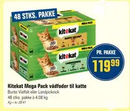 Otto Duborg Kitekat Mega Pack vådfoder til katte tilbud