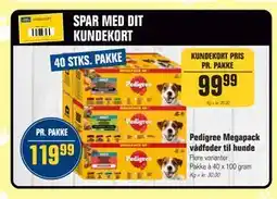 Otto Duborg Pedigree Megapack vådfoder til hunde tilbud