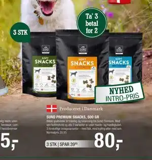 Land & Fritid SUND PREMIUM SNACKS, 500 GR tilbud