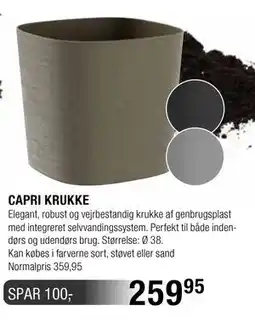 Land & Fritid CAPRI KRUKKE tilbud