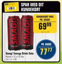 Otto Duborg Smag! Energy Drink Cola tilbud