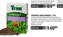 Land & Fritid FERRIMAX SNEGLEMIDDEL, 1 KG tilbud
