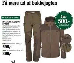 Land & Fritid MH ASK TIL MÆND OG KVINDER tilbud