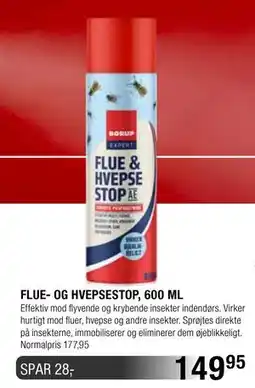 Land & Fritid FLUE- OG HVEPSESTOP, 600 ML tilbud