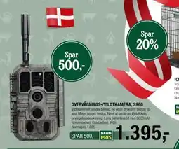 Land & Fritid OVERVÅGNINGS-/VILDTKAMERA, S960, Medlemspris tilbud