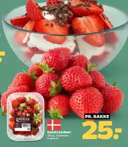 Netto Danske jordbær tilbud