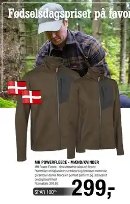 Land & Fritid MH POWERFLEECE - MÆND/KVINDER tilbud