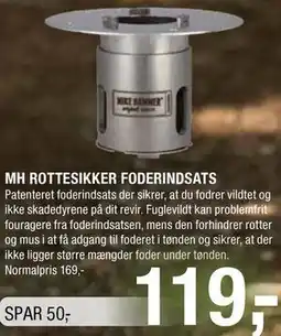Land & Fritid MH ROTTESIKKER FODERINDSATS tilbud