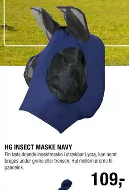 Land & Fritid HG INSECT MASKE NAVY tilbud