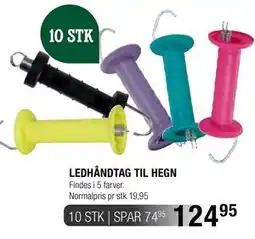 Land & Fritid LEDHÅNDTAG TIL HEGN tilbud