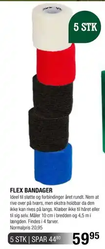 Land & Fritid FLEX BANDAGER tilbud