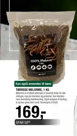 Land & Fritid TØRREDE MELORME, 1 KG tilbud