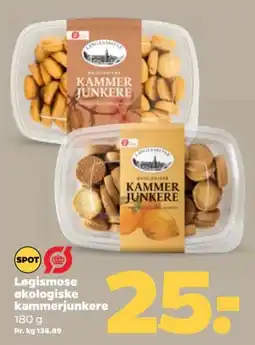 Netto LØGISMOSE Økologiske kammerjunkere tilbud