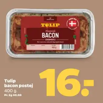 Netto TULIP Bacon postej tilbud