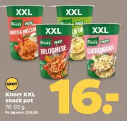 Netto KNORR XXL Snack pot tilbud