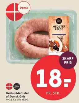 SPAR Gestus Medister af Dansk Gris tilbud