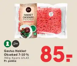 SPAR Gestus Hakket Oksekød 7-10 % tilbud