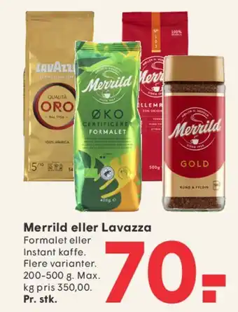 SPAR Merrild eller Lavazza tilbud