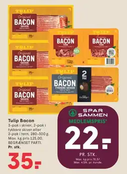 SPAR Tulip Bacon tilbud