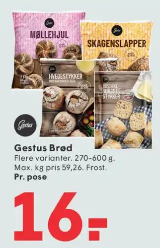 SPAR Gestus Brød tilbud