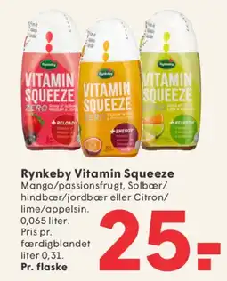 SPAR Rynkeby Vitamin Squeeze tilbud