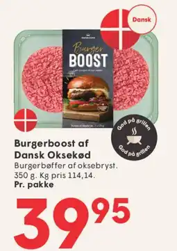 SPAR Burgerboost af Dansk Oksekød tilbud
