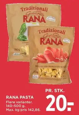 MENY Rana pasta tilbud