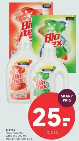 SPAR Biotex tilbud