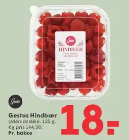 SPAR Gestus Hindbær tilbud