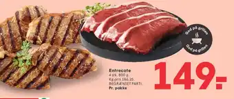 SPAR Entrecote tilbud
