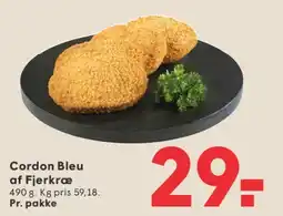 SPAR Cordon Bleu af fjerkræ tilbud