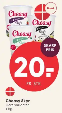 SPAR Cheasy Skyr tilbud