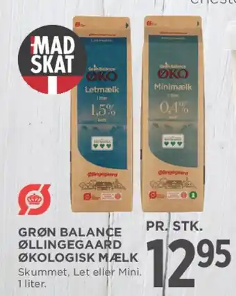 MENY Grøn Balance Øllingegaard Økologisk Mælk tilbud