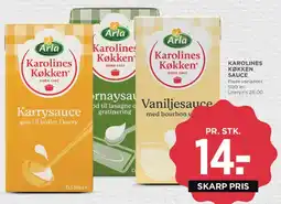 MENY Karolines Køkken sauce tilbud