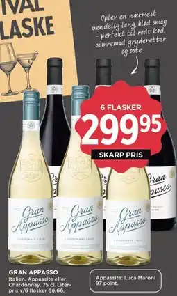 MENY Gran Appasso (6 flasker tilbud) tilbud