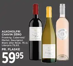 MENY Alkoholfri Chavin Zero tilbud