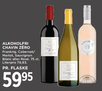 MENY Alkoholfri Chavin Zero tilbud