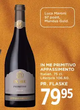 MENY In Me Primitivo Appassimento tilbud