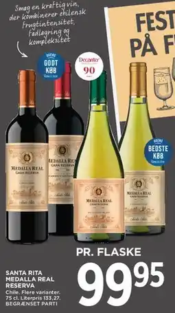 MENY Santa Rita Medalla Real Reserva tilbud