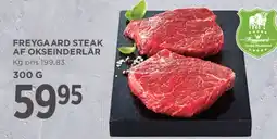 MENY Freygaard steak af okseinderlår tilbud