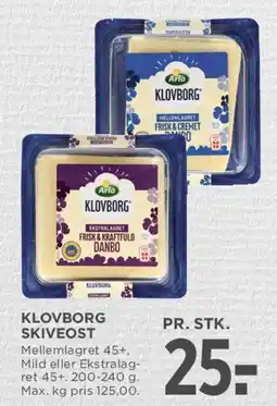MENY Klovborg Skiveost tilbud