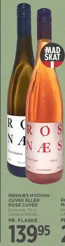 MENY Røsnæs Hvidvin / Rosé Cuvée tilbud