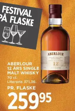 MENY Aberlour 12 års Single Malt Whisky tilbud