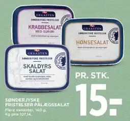 MENY Sønderjyske Fristelser pålægssalat tilbud