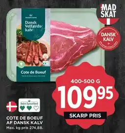 MENY Côte de boeuf af dansk kalv tilbud