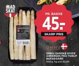 MENY Omhu danske hvide asparges fra Torup Bakkegård tilbud