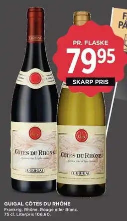 MENY Guigal Côtes du Rhône tilbud