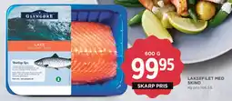 MENY Laksefilet med skind tilbud