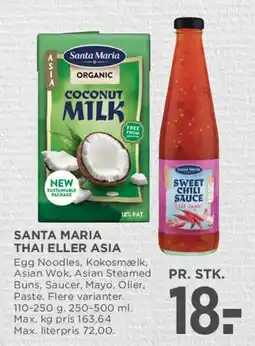 MENY Santa Maria Thai eller Asia tilbud