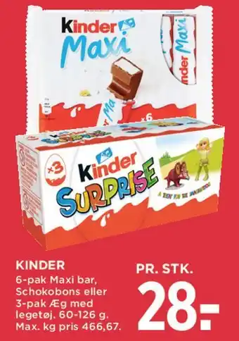 MENY Kinder tilbud